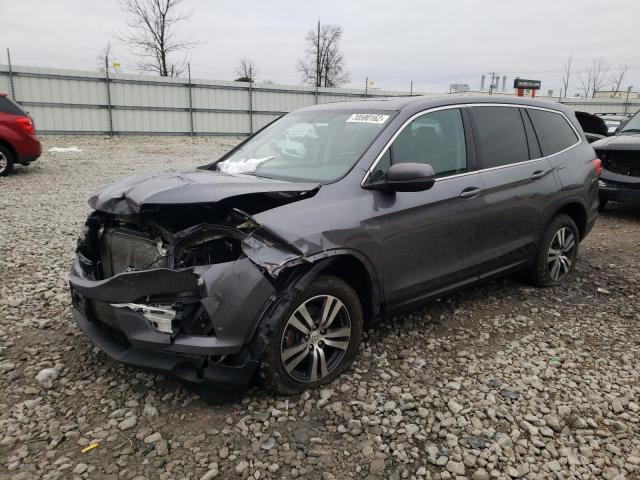 HONDA PILOT EXLN 2016 with VIN 5FNYF6H7XGB062944 - Photo from auction