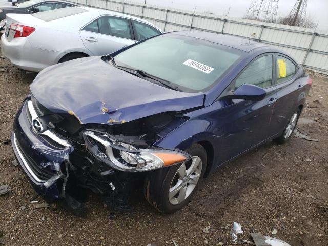 HYUNDAI ELANTRA GL 2012 with VIN 5NPDH4AE1CH087426 - Photo from auction