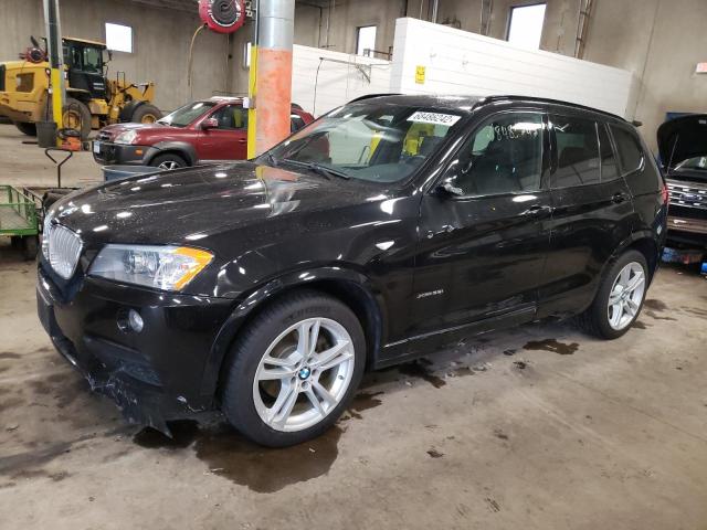 BMW X3 XDRIVE3 2014 with VIN 5UXWX7C52E0E75549 - Photo from auction