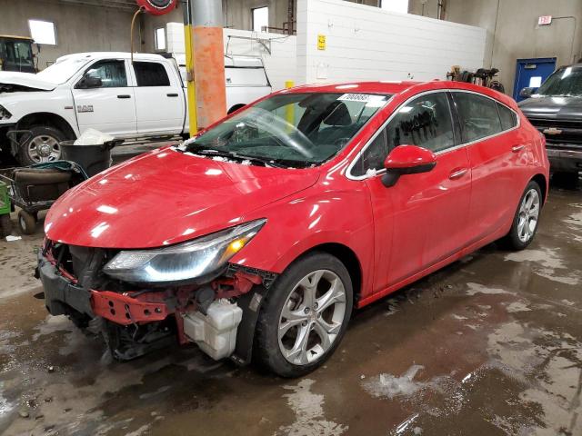 CHEVROLET CRUZE PREM 2017 with VIN 3G1BF6SM3HS608456 - Photo from auction