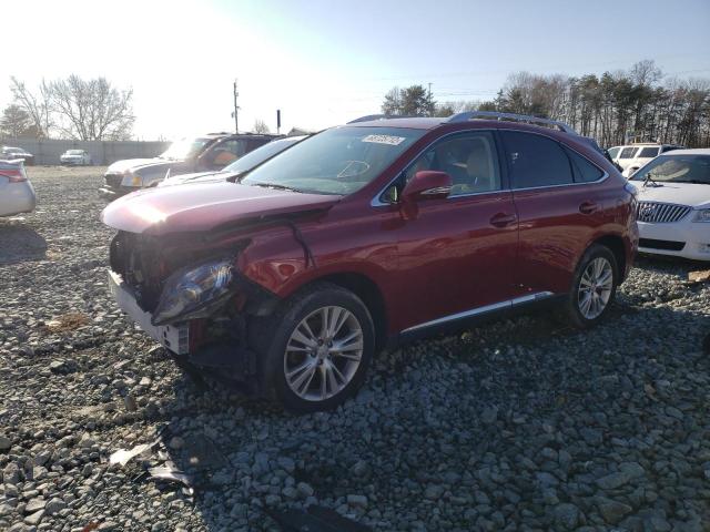 LEXUS RX 450 2010 with VIN JTJBC1BA8A2011620 - Photo from auction