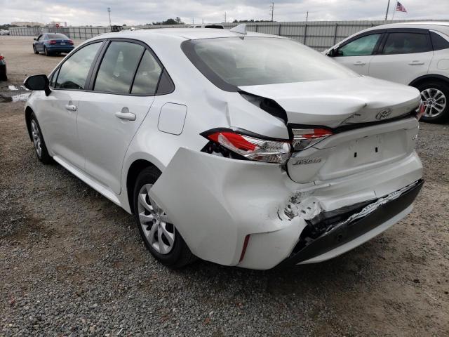 Photo 2 from auction – 2022 TOYOTA COROLLA LE with VIN JTDEPMAE4N3015321