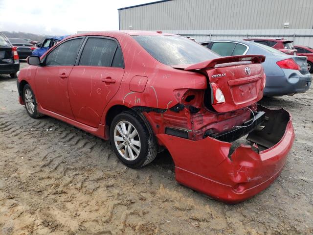 Photo 2 from auction – 2009 TOYOTA COROLLA BA with VIN 2T1BU40E59C144954