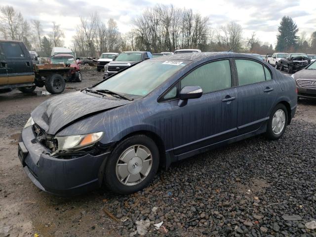 Photo 1 from auction – 2008 HONDA CIVIC HYBR with VIN JHMFA36258S001841