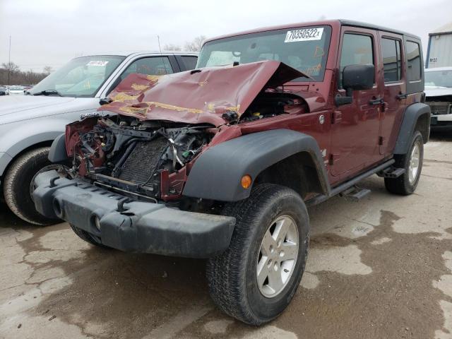 JEEP WRANGLER U 2009 with VIN 1J4GA39199L772429 - Photo from auction