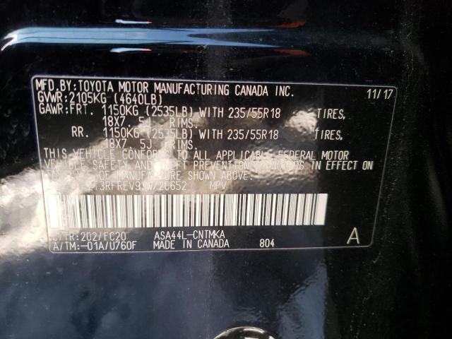 Photo 14 from auction – 2018 TOYOTA RAV4 ADVEN with VIN 2T3RFREV9JW720652