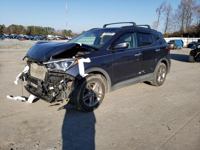 HYUNDAI SANTA FE S 2018 with VIN 5NMZU3LB0JH066835 - Photo from auction