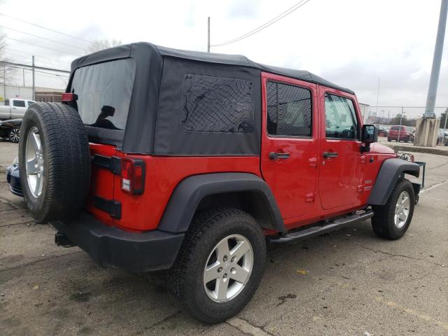 Photo 3 from auction – 2012 JEEP WRANGLER U with VIN 1C4BJWDG6CL163562