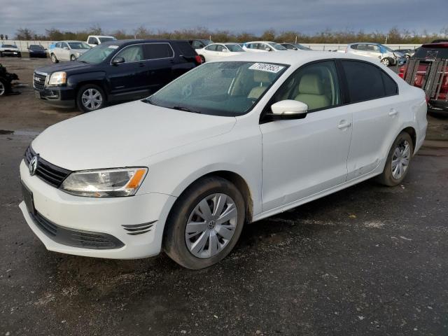 VOLKSWAGEN JETTA SE 2014 with VIN 3VWD17AJ6EM415596 - Photo from auction