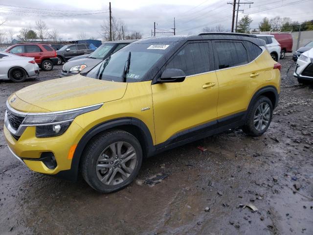KIA SELTOS S 2021 with VIN KNDEUCAA6M7186000 - Photo from auction