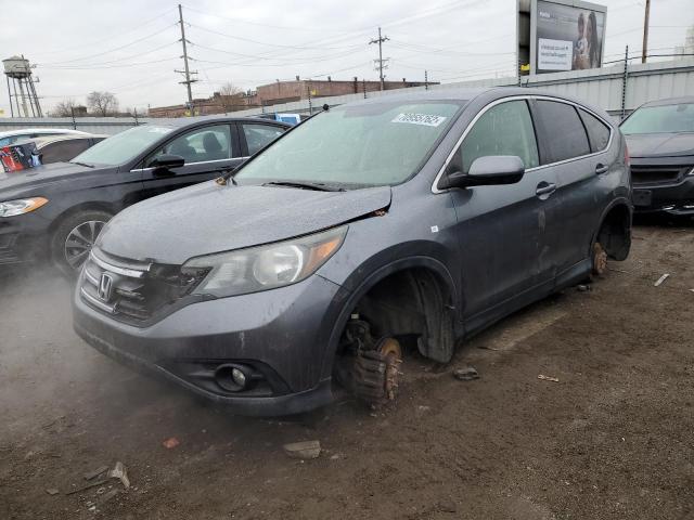 HONDA CR-V EX 2012 with VIN JHLRM4H55CC001007 - Photo from auction