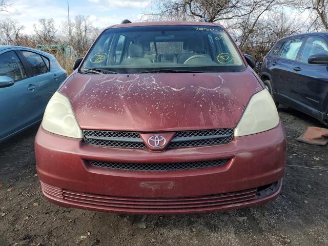 Photo 5 from auction – 2004 TOYOTA SIENNA CE with VIN 5TDZA23C64S172851