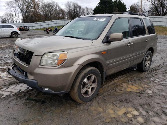 HONDA PILOT EX 2008 with VIN 5FNYF28468B014406 - Photo from auction