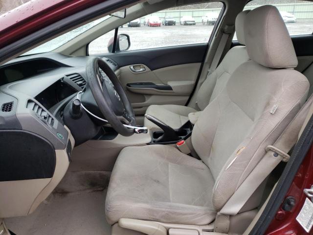 Photo 7 from auction – 2012 HONDA CIVIC LX with VIN 2HGFB2F52CH592442