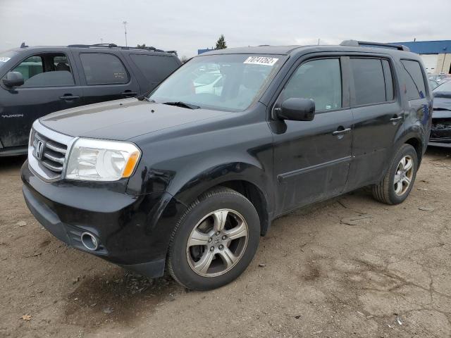 HONDA PILOT EXL 2012 with VIN 5FNYF4H59CB032105 - Photo from auction