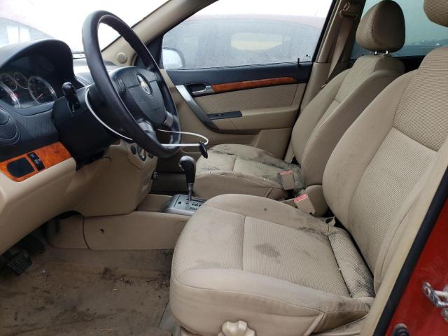 Photo 7 from auction – 2008 CHEVROLET AVEO BASE with VIN KL1TD56628B072027