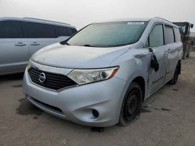 NISSAN QUEST S 2012 with VIN JN8AE2KP1C9040863 - Photo from auction