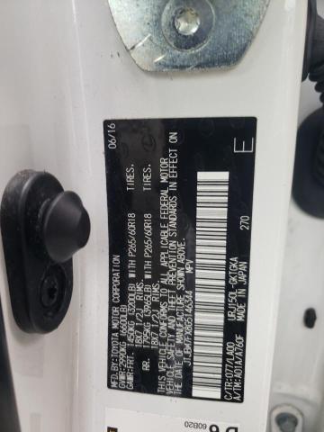 Photo 14 from auction – 2016 LEXUS GX 460 with VIN JTJBM7FX8G5146344