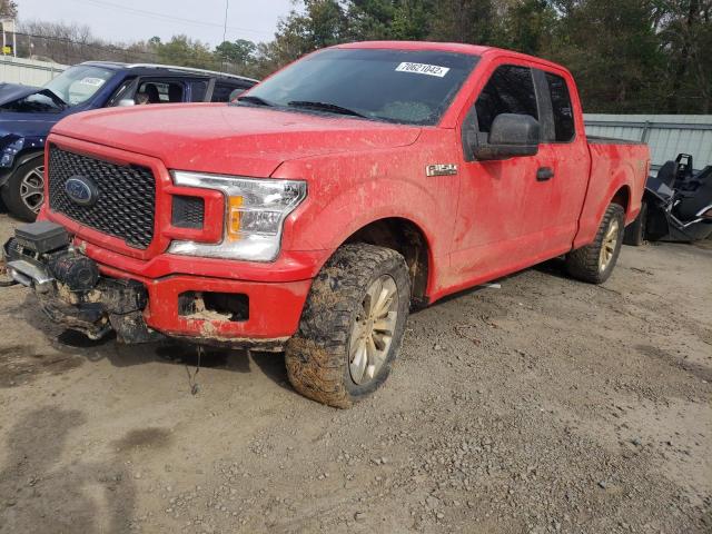 FORD F150 SUPER 2018 with VIN 1FTEX1EP8JKD05104 - Photo from auction