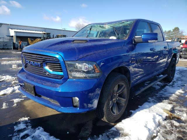 RAM 1500 SPORT 2018 with VIN 1C6RR7MT3JS135934 - Photo from auction