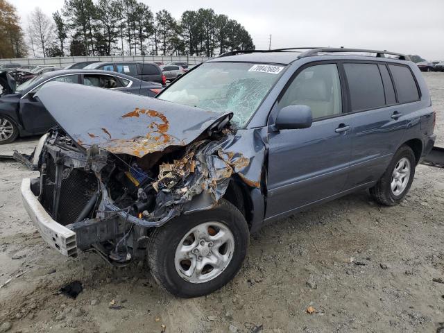 TOYOTA HIGHLANDER 2003 with VIN JTEGF21A130121555 - Photo from auction