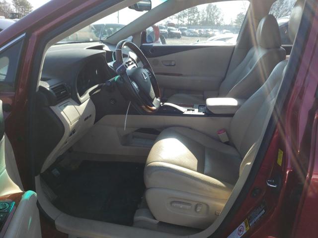 Photo 7 from auction – 2010 LEXUS RX 450 with VIN JTJBC1BA8A2011620