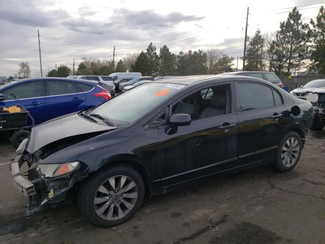 HONDA CIVIC EXL 2010 with VIN 19XFA1F9XAE053607 - Photo from auction