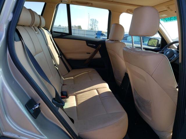 Photo 10 from auction – 2007 BMW X3 3.0SI with VIN WBXPC93437WJ01391