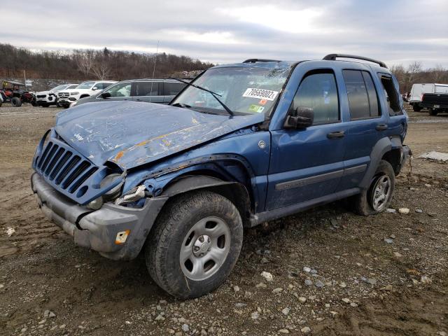 Photo 1 from auction – 2005 JEEP LIBERTY SP with VIN 1J4GL48K65W583689