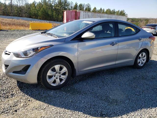 HYUNDAI ELANTRA SE 2016 with VIN 5NPDH4AE5GH727093 - Photo from auction