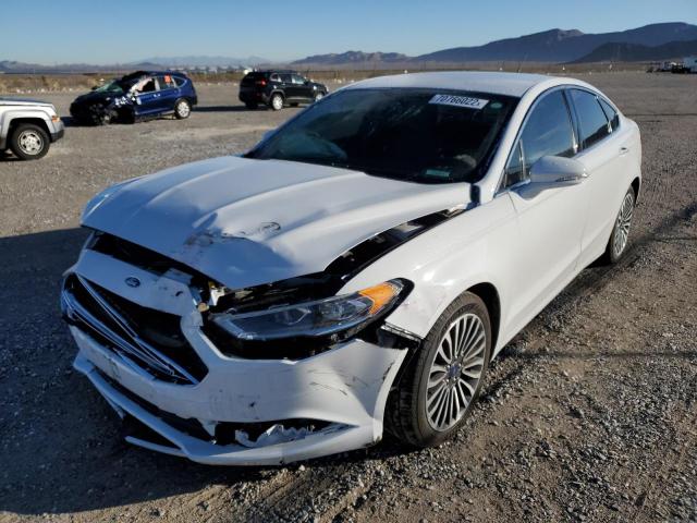 FORD FUSION SE 2018 with VIN 3FA6P0HD9JR136986 - Photo from auction