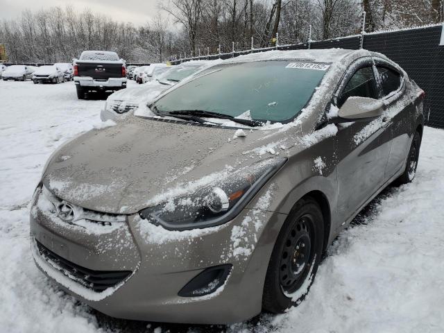 HYUNDAI ELANTRA GL 2012 with VIN 5NPDH4AE0CH070939 - Photo from auction