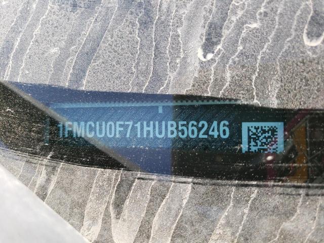 Photo 10 from auction – 2017 FORD ESCAPE S with VIN 1FMCU0F71HUB56246
