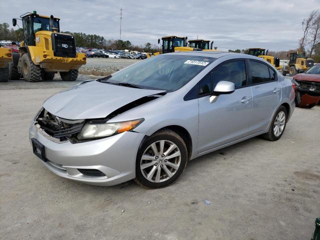 HONDA CIVIC EX 2012 with VIN 19XFB2F83CE059181 - Photo from auction