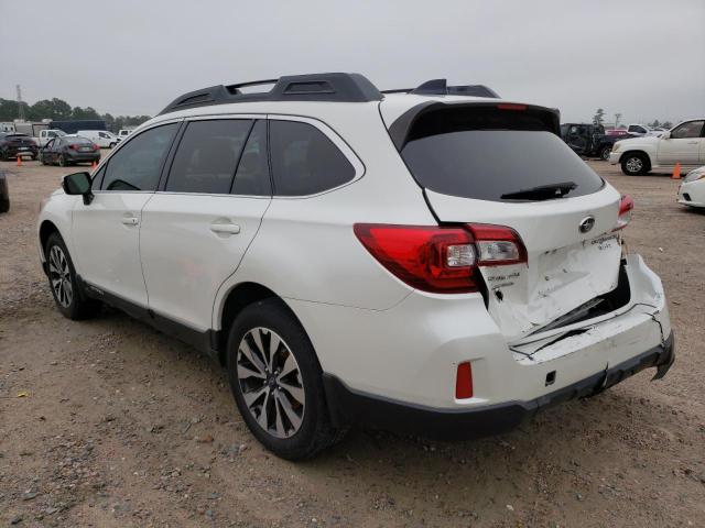 Photo 2 from auction – 2016 SUBARU OUTBACK 3. with VIN 4S4BSENC4G3253135