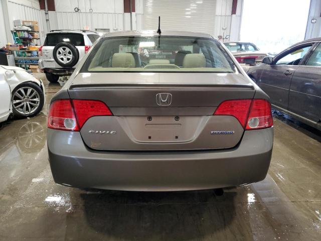 Photo 6 from auction – 2008 HONDA CIVIC HYBR with VIN JHMFA36298S018979