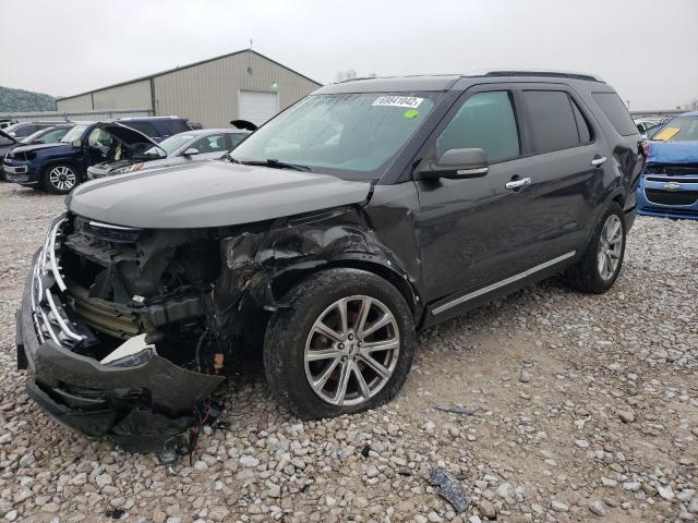 FORD EXPLORER L 2017 with VIN 1FM5K7F88HGC39011 - Photo from auction