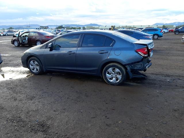 Photo 2 from auction – 2013 HONDA CIVIC LX with VIN 2HGFB2F50DH523511