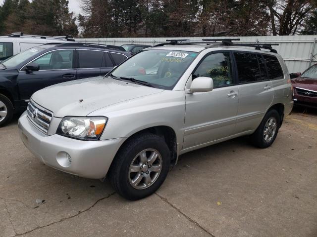 TOYOTA HIGHLANDER 2005 with VIN JTEEP21A150067892 - Photo from auction