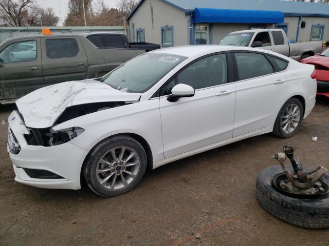 FORD FUSION SE 2017 with VIN 3FA6P0HD9HR366120 - Photo from auction