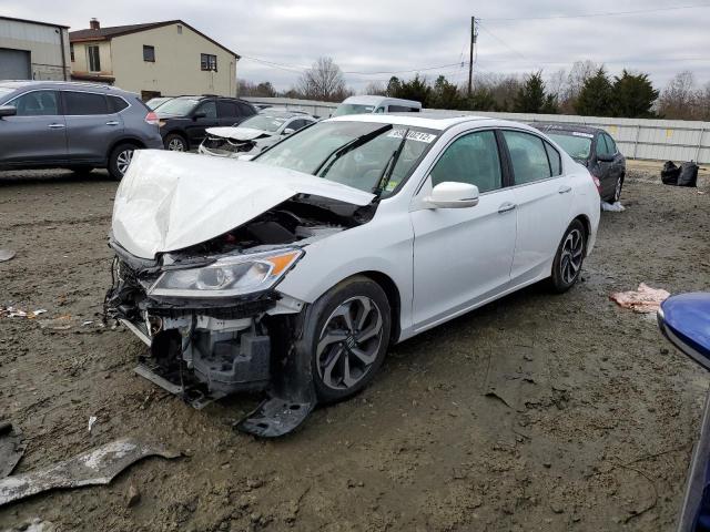 HONDA ACORD EX 2016 with VIN 1HGCR2F02GA245006 - Photo from auction