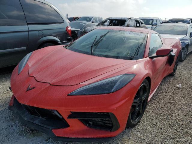 CHEVROLET CORVETTE S 2021 with VIN 1G1YC3D41M5105866 - Photo from auction