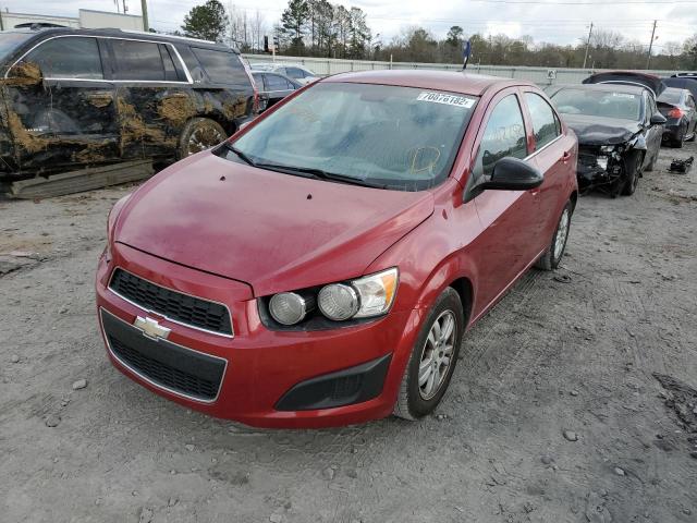 CHEVROLET SONIC LT 2013 with VIN 1G1JC5SB9D4170646 - Photo from auction
