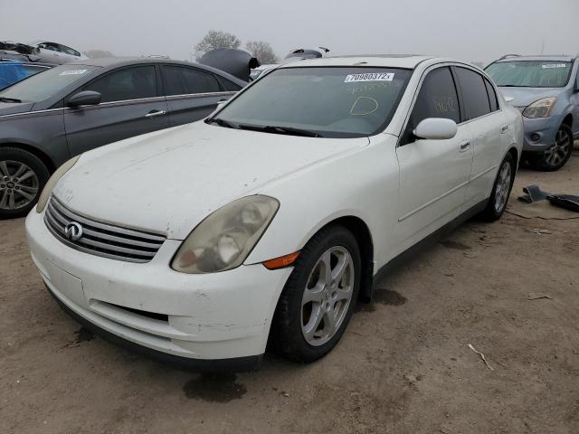 INFINITI G35 2003 with VIN JNKCV51E83M306042 - Photo from auction