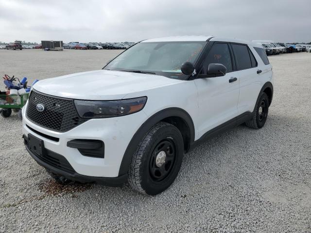 FORD EXPLORER P 2021 with VIN 1FM5K8AB9MGA64321 - Photo from auction