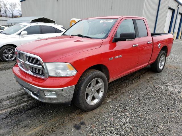 DODGE RAM 1500 2010 with VIN 1D7RV1GT7AS137091 - Photo from auction