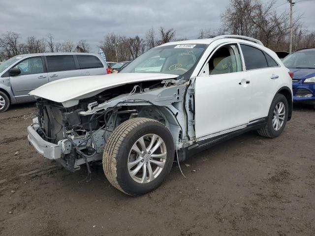 INFINITI QX70 2015 with VIN JN8CS1MW0FM483314 - Photo from auction