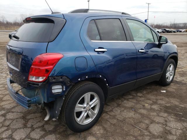 Photo 3 from auction – 2019 CHEVROLET TRAX 1LT with VIN 3GNCJLSB6KL398337
