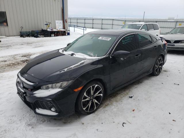 Photo 1 from auction – 2018 HONDA CIVIC SI with VIN 2HGFC1E54JH700601