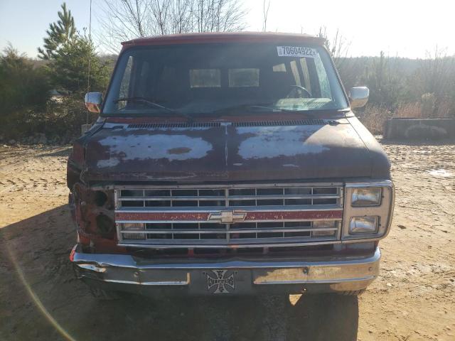 Photo 5 from auction – 1987 CHEVROLET G20 with VIN 1GNEG25H7H7123154